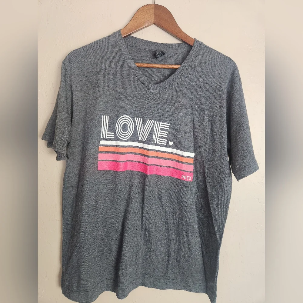 Tultex Heather Gray T-Shirt - Picture 1 of 4